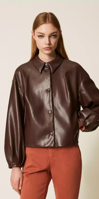 Balloon Sleeve Blouse - Square Neck